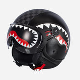 SPRAYGROUND Casco SHARKS IN PARIS HELMET Nero/Grigio