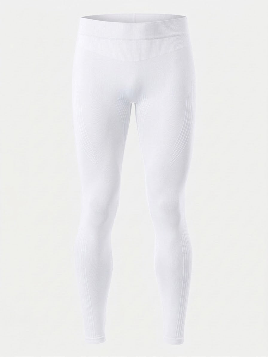 VIVASPORT Pantaloni Termici In Tessuto Tecnico Bianco