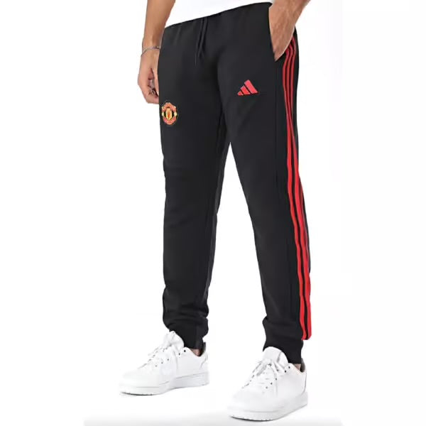 ADIDAS Tuta Manchester United Leggera In Cotone Rossa/Nera