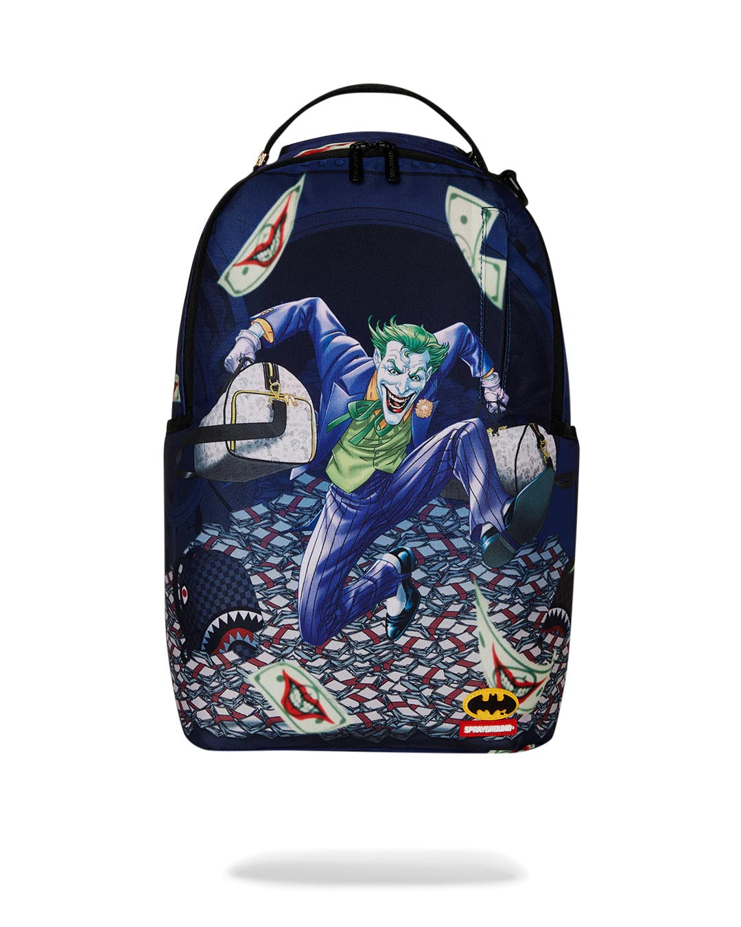 SPRAYGROUND Zaino In Stoffa Batman JOKER Backpack Viola