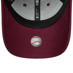 NEW ERA CAP 9FORTY LA Dodgers MLB Team Outline Rosso Scuro