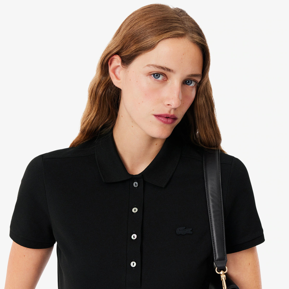LACOSTE Polo Basic Donna Nera