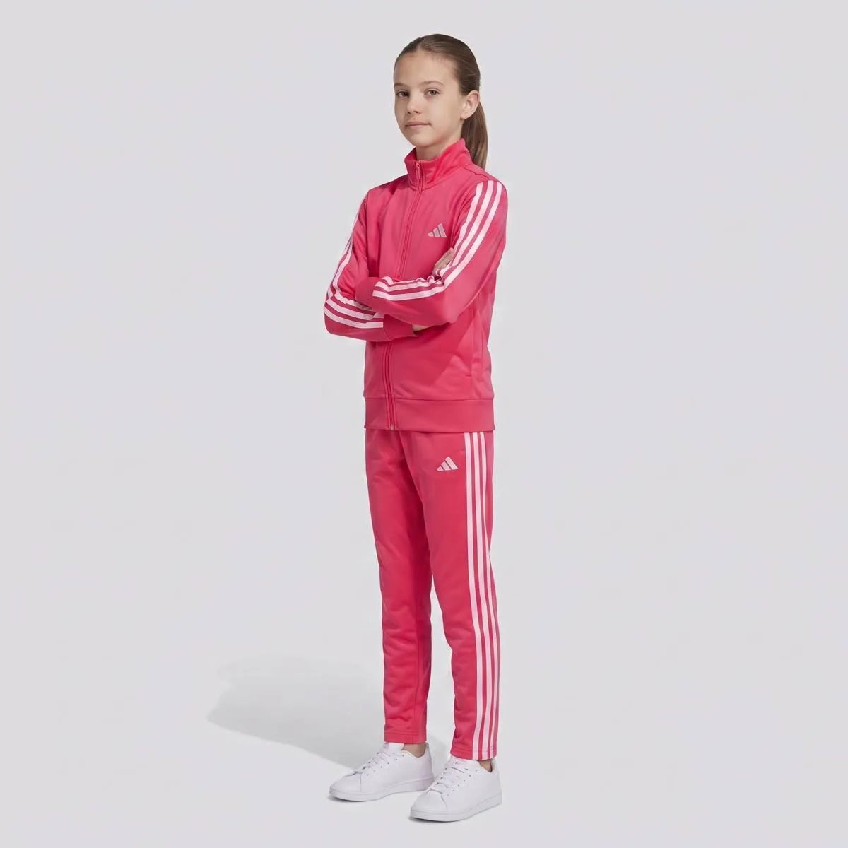 ADIDAS Performance Tuta Completa Bambina Laser Fucsia