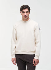 COLMAR Felpa Girocollo Logo Manica Beige