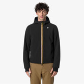 K-WAY Giubbotto Piumino Invernale Jacko Bonded Nero