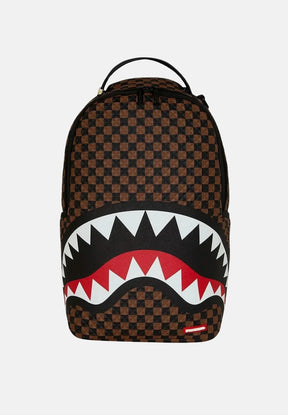SPRAYGROUND Zaino CROWN JEWEL SHARKS IN PARIS BACKPACK Brown, marrone