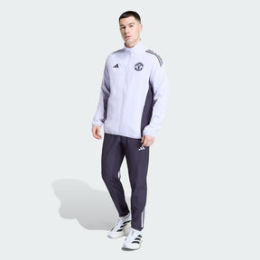 Adidas Tuta Completa Manchester United Uomo Rosa Viola