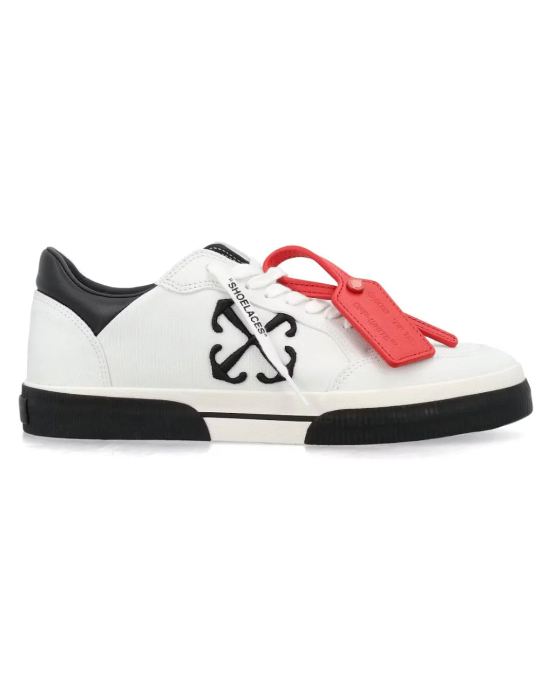 OFF-WHITE VULCANIZES CANVAS White/Black
