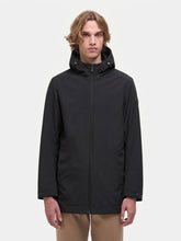 COLMAR Giubbotto Lungo In Tessuto Stretch Con Cappuccio Nero 26/27