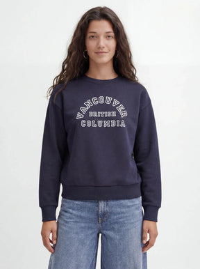 JJXX JXMERLE FELPA GIROCOLLO BLU DONNA