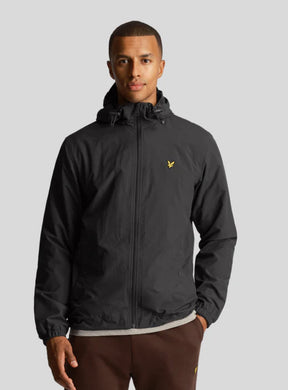 Lyle&Scott Antivento Con Cappuccio Nero