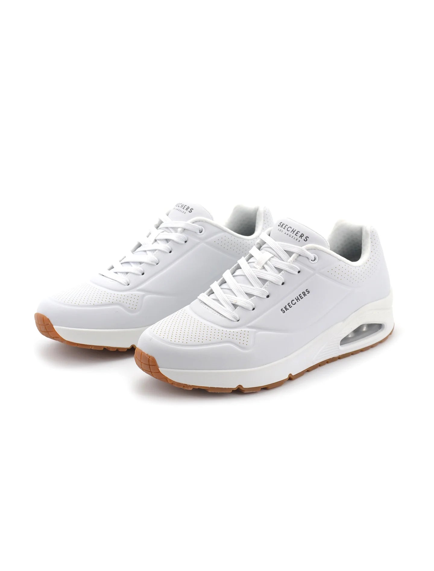 Skechers Uno Stand On Air Sneaker Donna Bianca