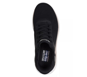 117497 BKGD Skechers Slip-Ins Bobs Sport Squad Chaos Sneaker Donna Nero