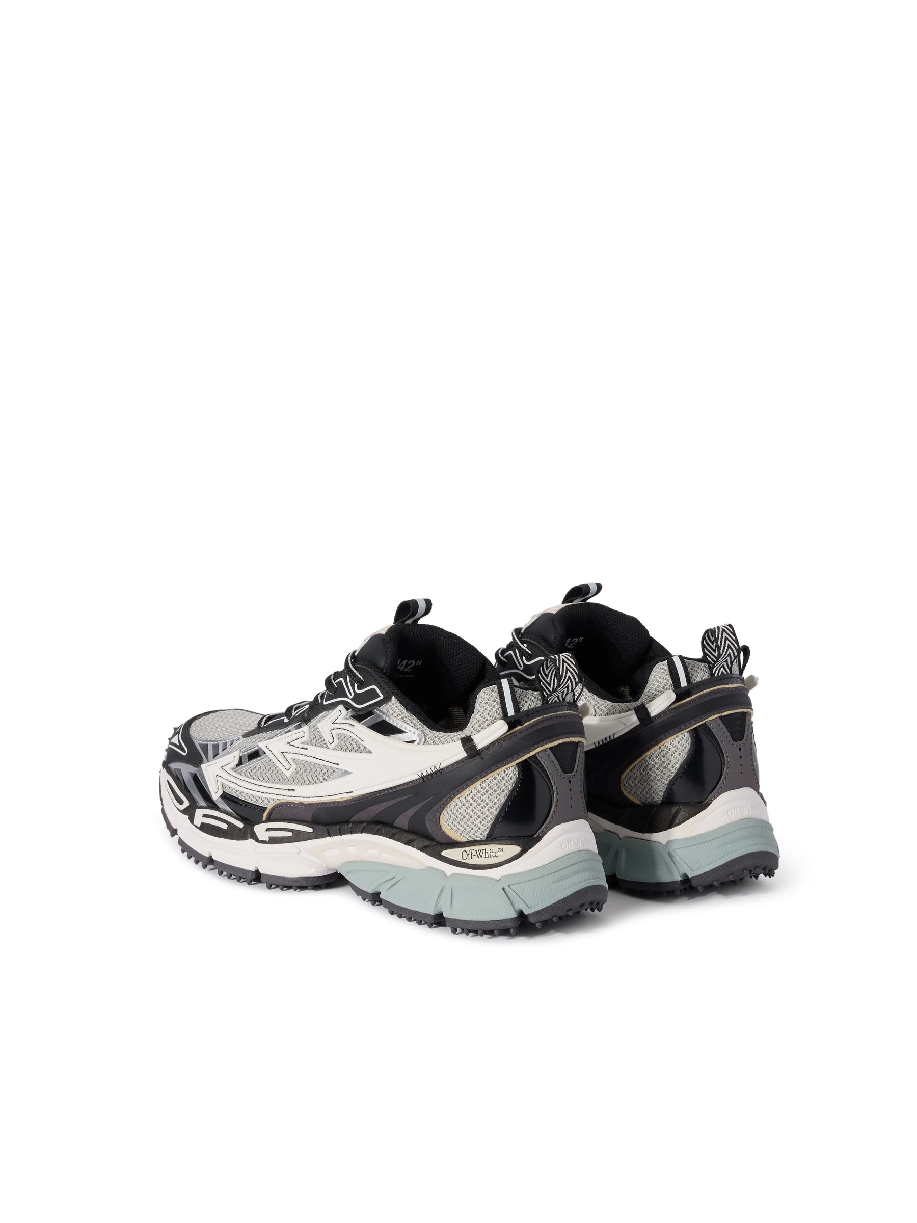 OFF-WHITE Be Right Back Mesh Nera/Grigia