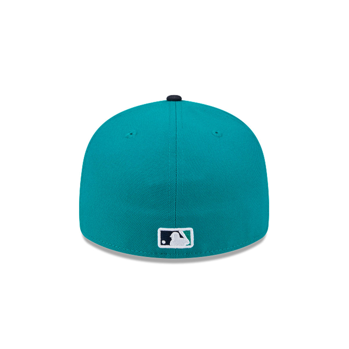 NEW ERA Cappello Con Visiera Pre-Curved 59Fifty Fitted Seattle Mariners Verde Petrolio/Blu Con Dettagli Ricamati