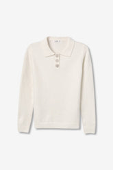 Tiffosi Marilyn Maglioncino Bianco Donna AW26