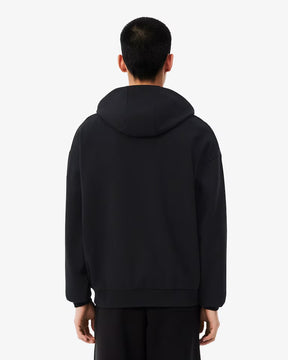 LACOSTE Felpa Lacoste Tennis X Novak DJokovic Con Cappuccio Nera