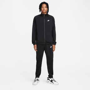 NIKE Tuta Acetata Classica Senza Cappuccio Con Zip Nera