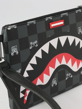 SPRAYGROUND Pochette/Tracolla In Pelle Toy Edition Nera