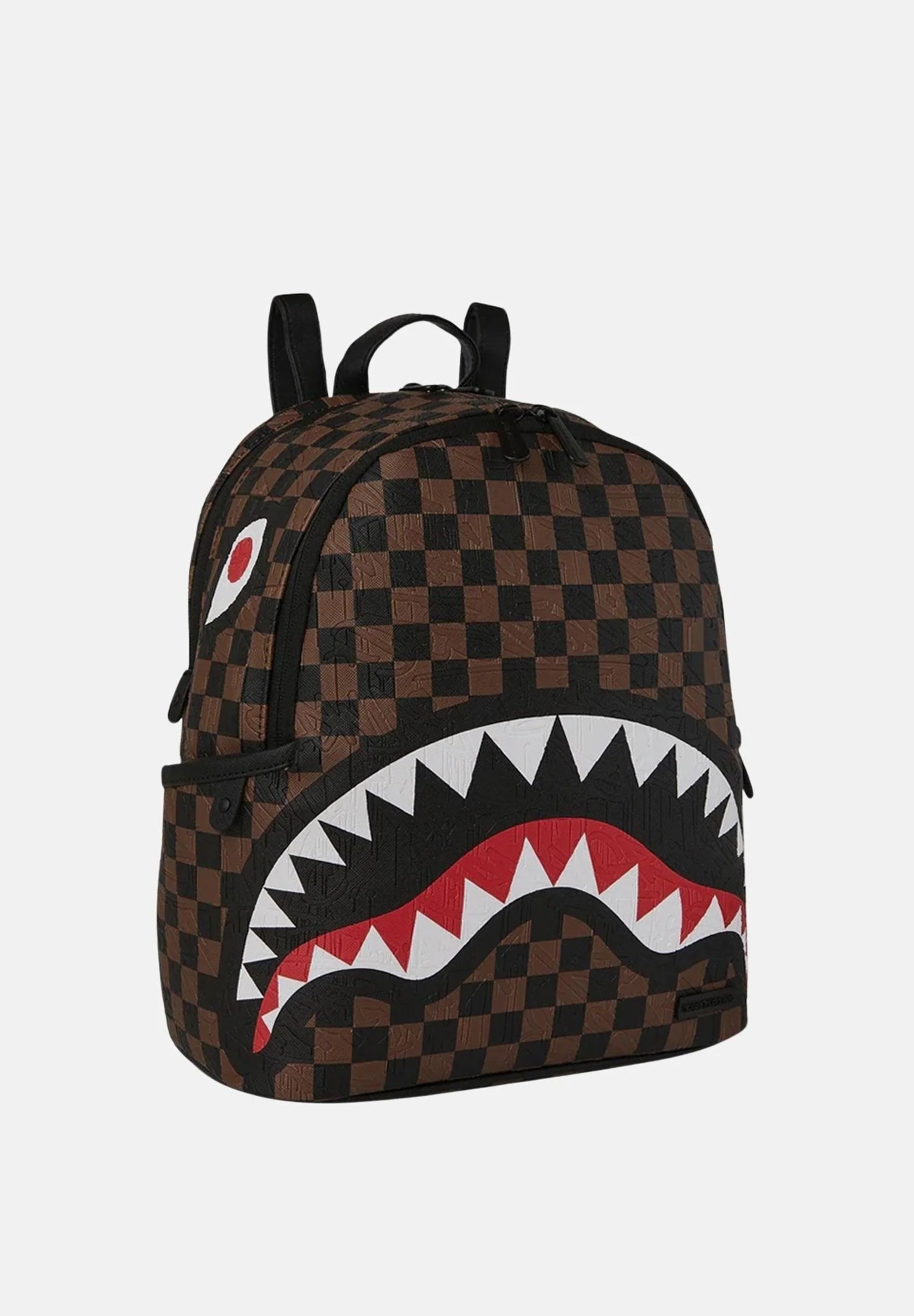 Sprayground SPRAYGROUND Zaienetto In Pelle CHECK 2 EMBOSS SAVAGE Marrone 29/12 - foto 2 - Tommaseo Clothing