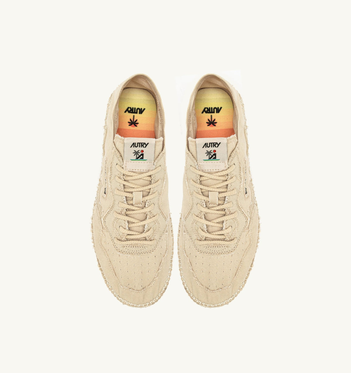 AUTRY Espadrillas Sandy In Canvas Sabbia