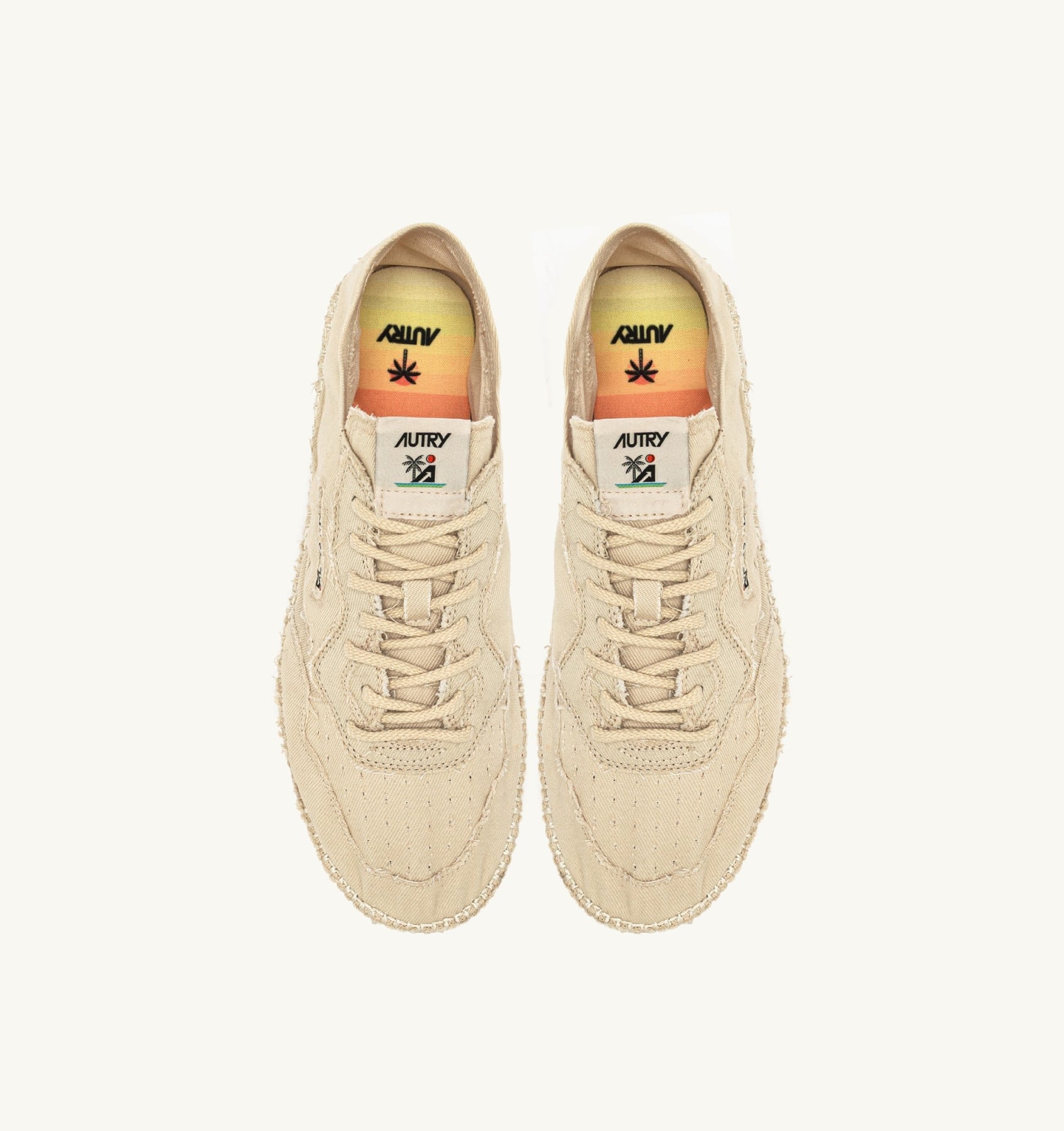 AUTRY Espadrillas Sandy In Canvas Sabbia