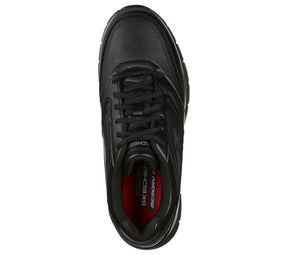 7756EC/BLK Skechers Work Slip Resistent Relaxed Fit Nero 26/27