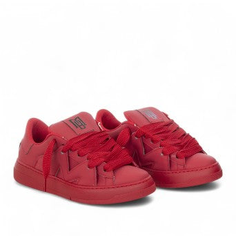 BRIAN MILLS Sneakers in Pelle Made in Italy Mod. LaFrance Rossa