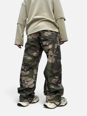 PRESENT DAY Pantalone Balloon Camouflage