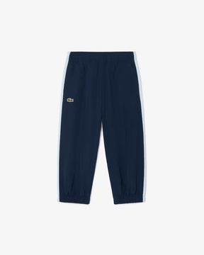 LACOSTE Bambino Tuta Color-block In Taffeta Blu/Azzurra