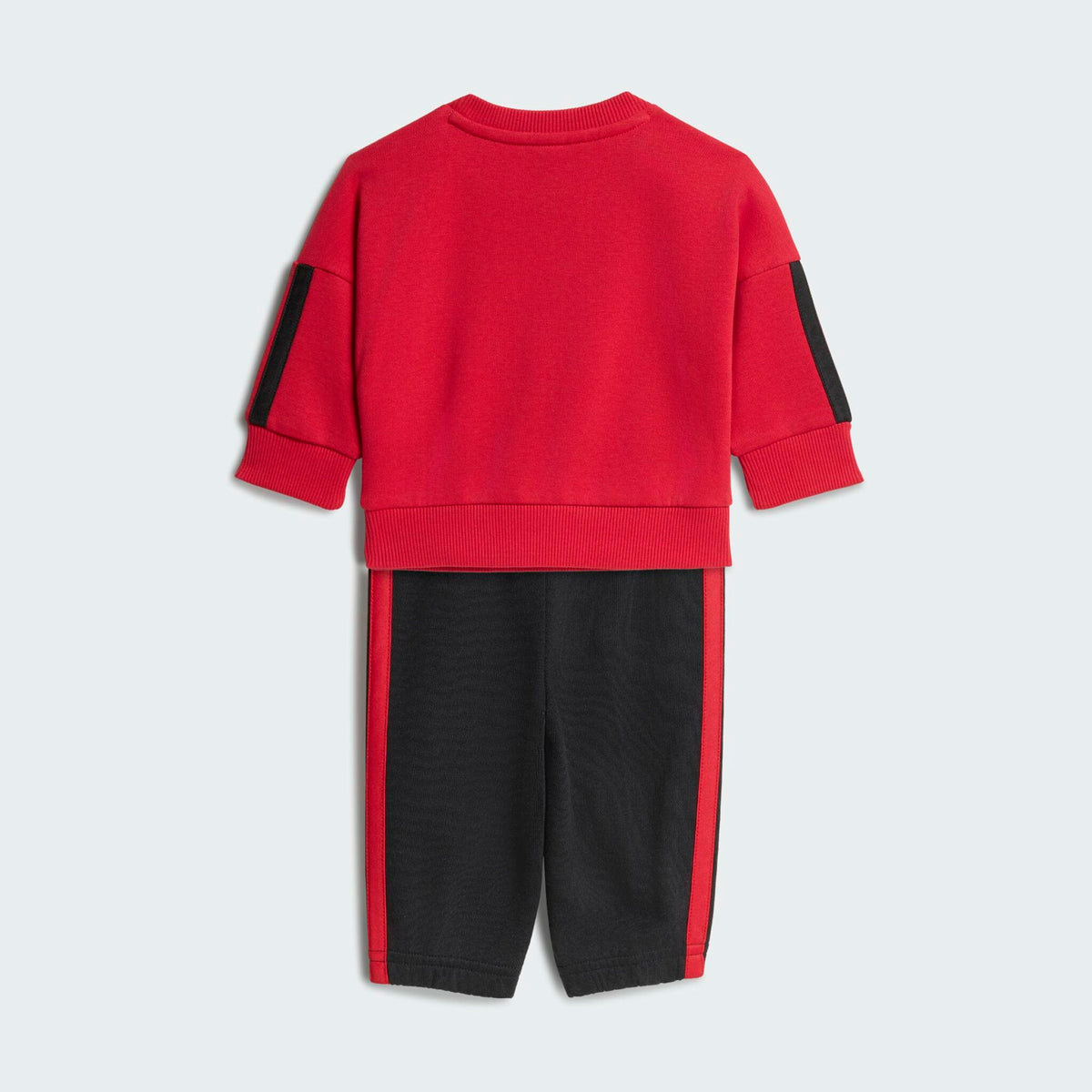 Adidas Tuta Completa Con Felpa Girocollo Bambino Manchester United Rosso/Nero /Bianco
