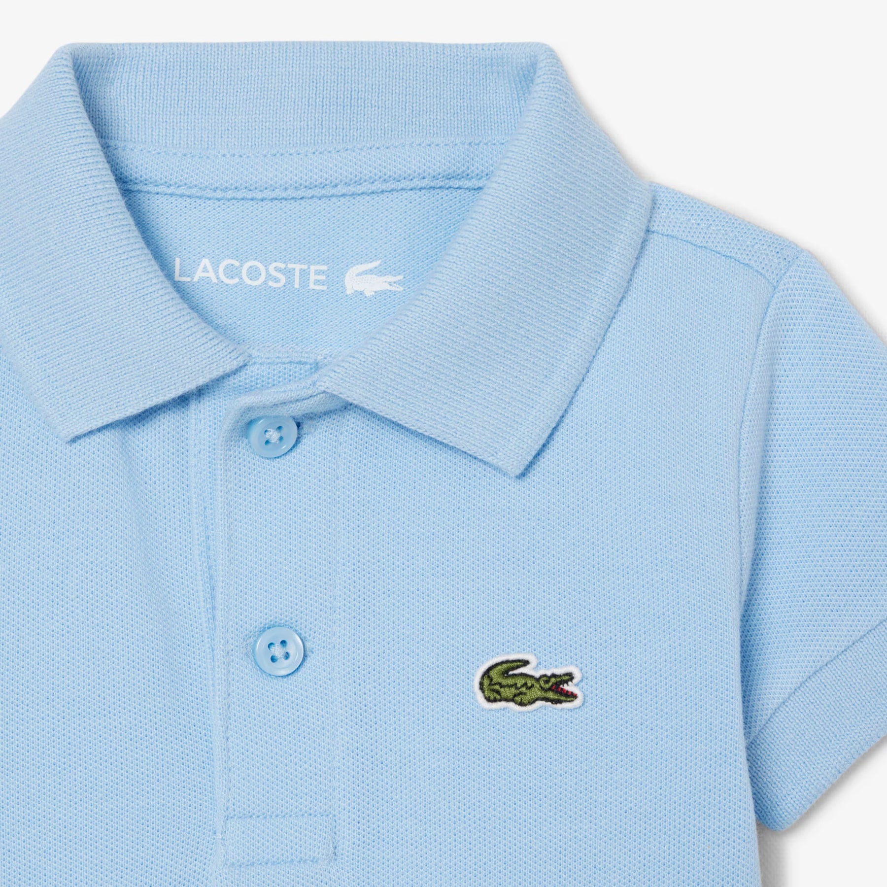 LACOSTE Body Baby A Polo Mezza Manica Azzurro