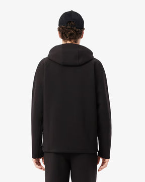 LACOSTE Tuta In Cotone Tech Nera