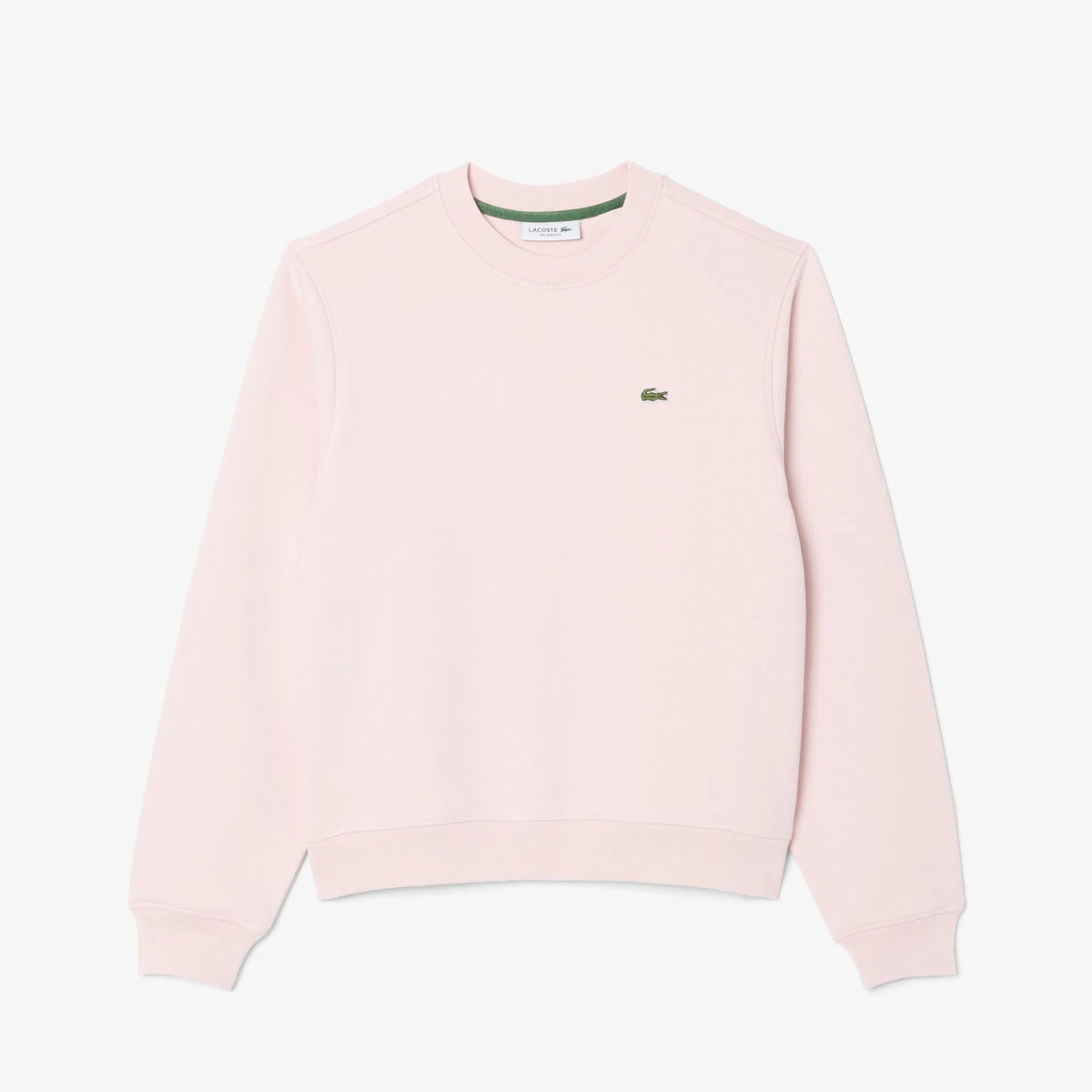 LACOSTE Felpa Girocollo Donna Rosa