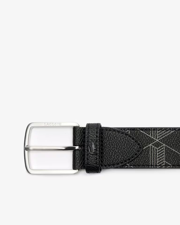 LACOSTE Cintura Monogram Nera