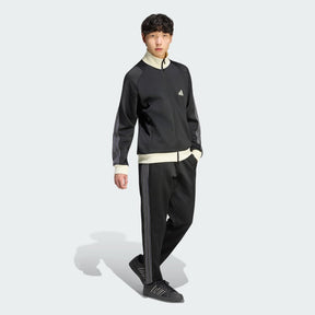 ADIDAS Performance Tuta In Piquet Nera/Panna