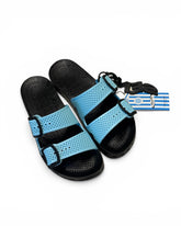 SENSI Ciabatta In Gomma Forata URBAN Celeste