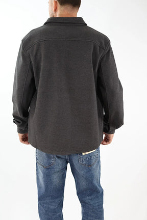 GIANNI LUPO Giacca OverShirt Con Tasconi Grigio 26/27