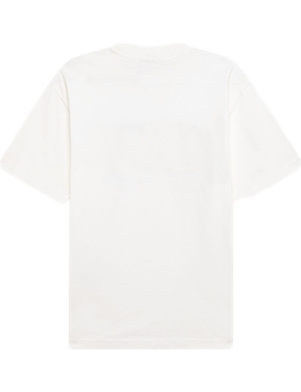 AUTRY T-Shirt Con Stampa Centrale Bianca