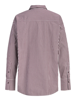 JJXX JXJAMIE CAMICIA A QUADRI BORDEAUX DONNA AW26