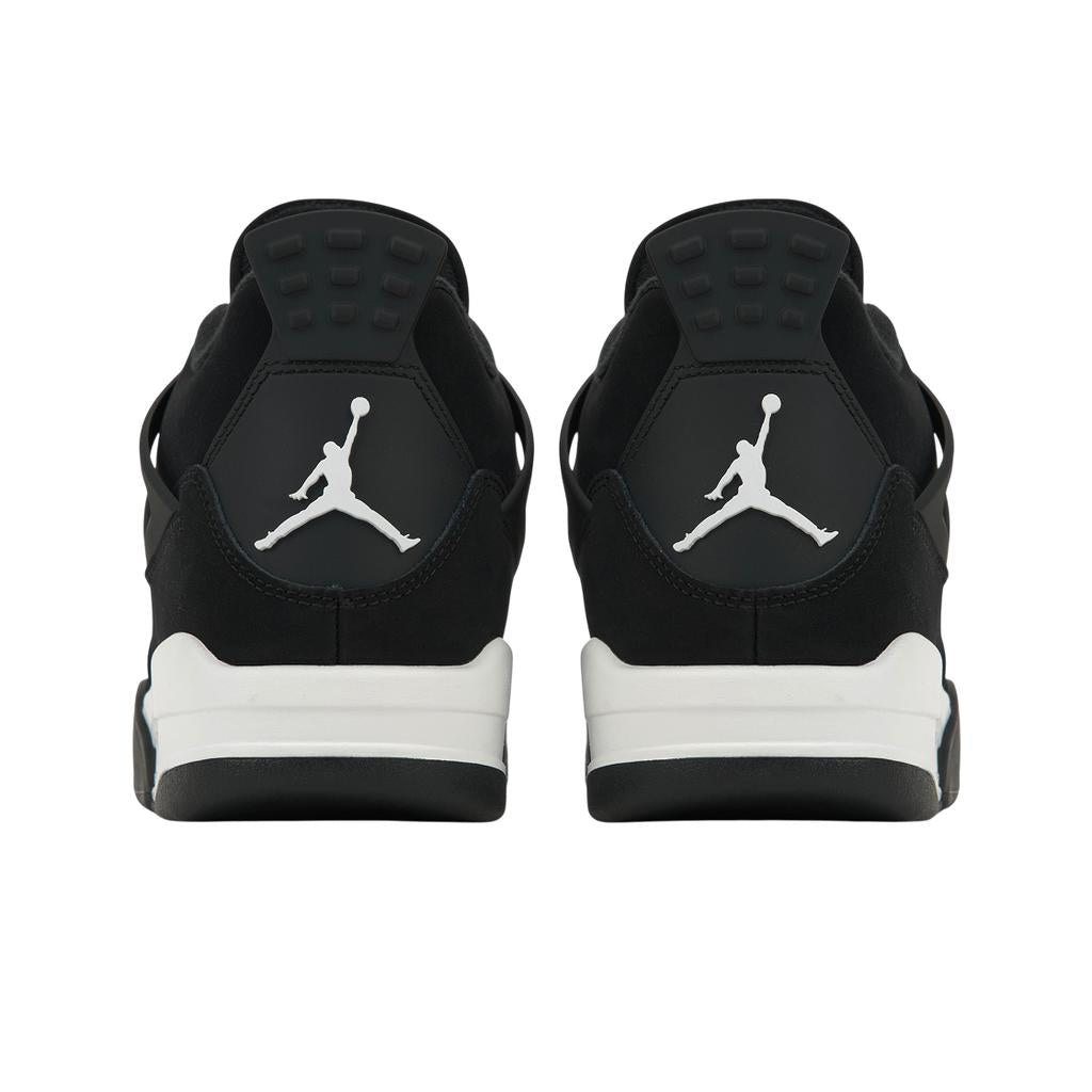 JORDAN 4 Retro White Thunder Nero/Bianco