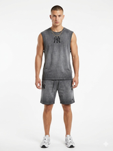 NEW ERA Completino Canotta e Pantaloncino Con Logo Grigio Asfalto