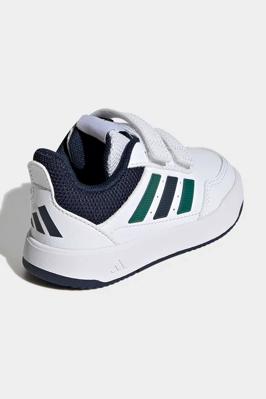 ADIDAS Sneaker Bambino Tensaur Sport In Pelle Bianca/Nera/Verde