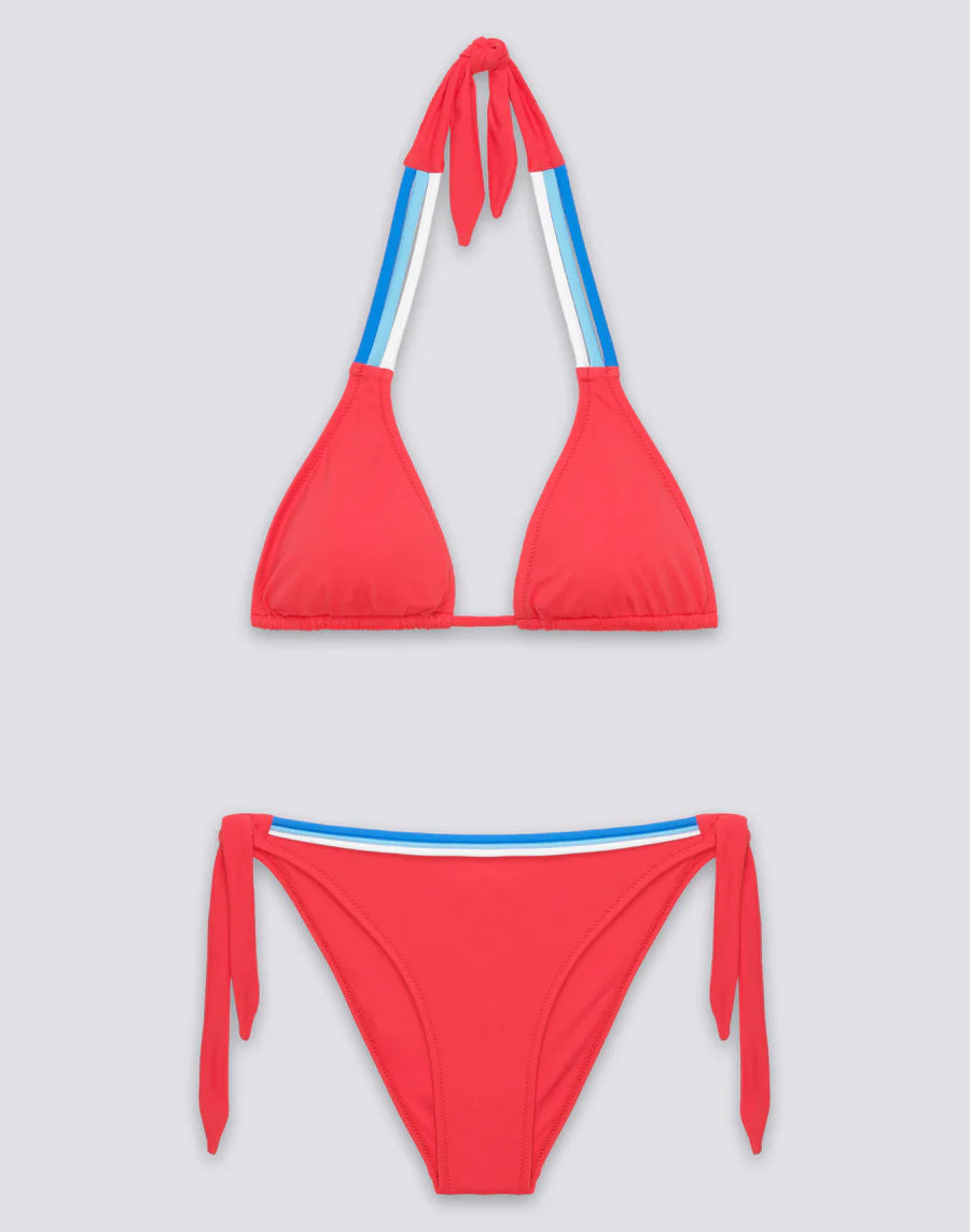 SUNDEK Costume Donna Rosso Corallo