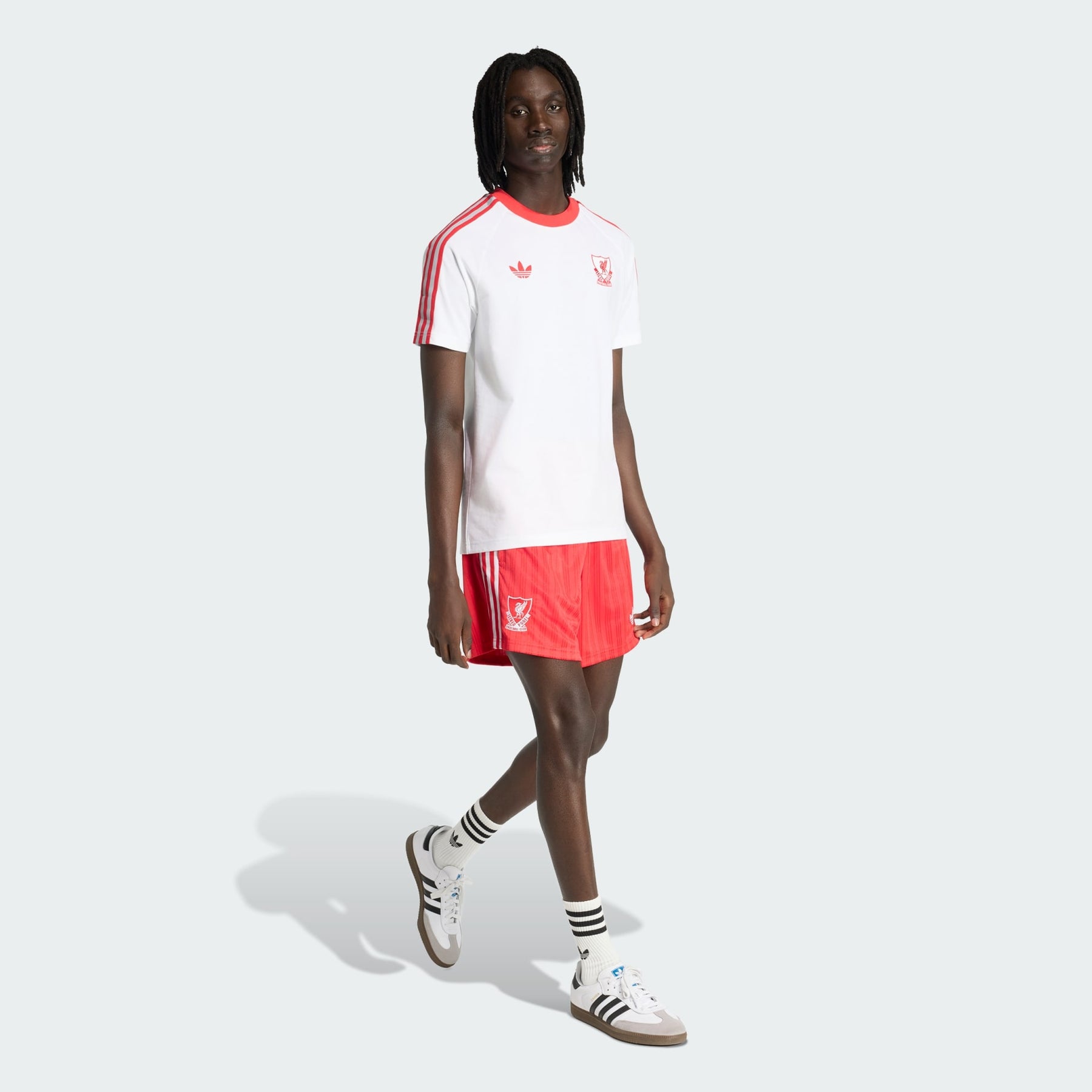 Adidas Completino Liverpool Uomo Bianco/Rosso