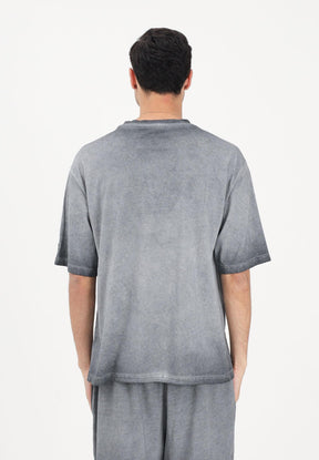 NEW ERA Completino T-Shirt e Pantaloncino Con Logo Grigio Asfalto