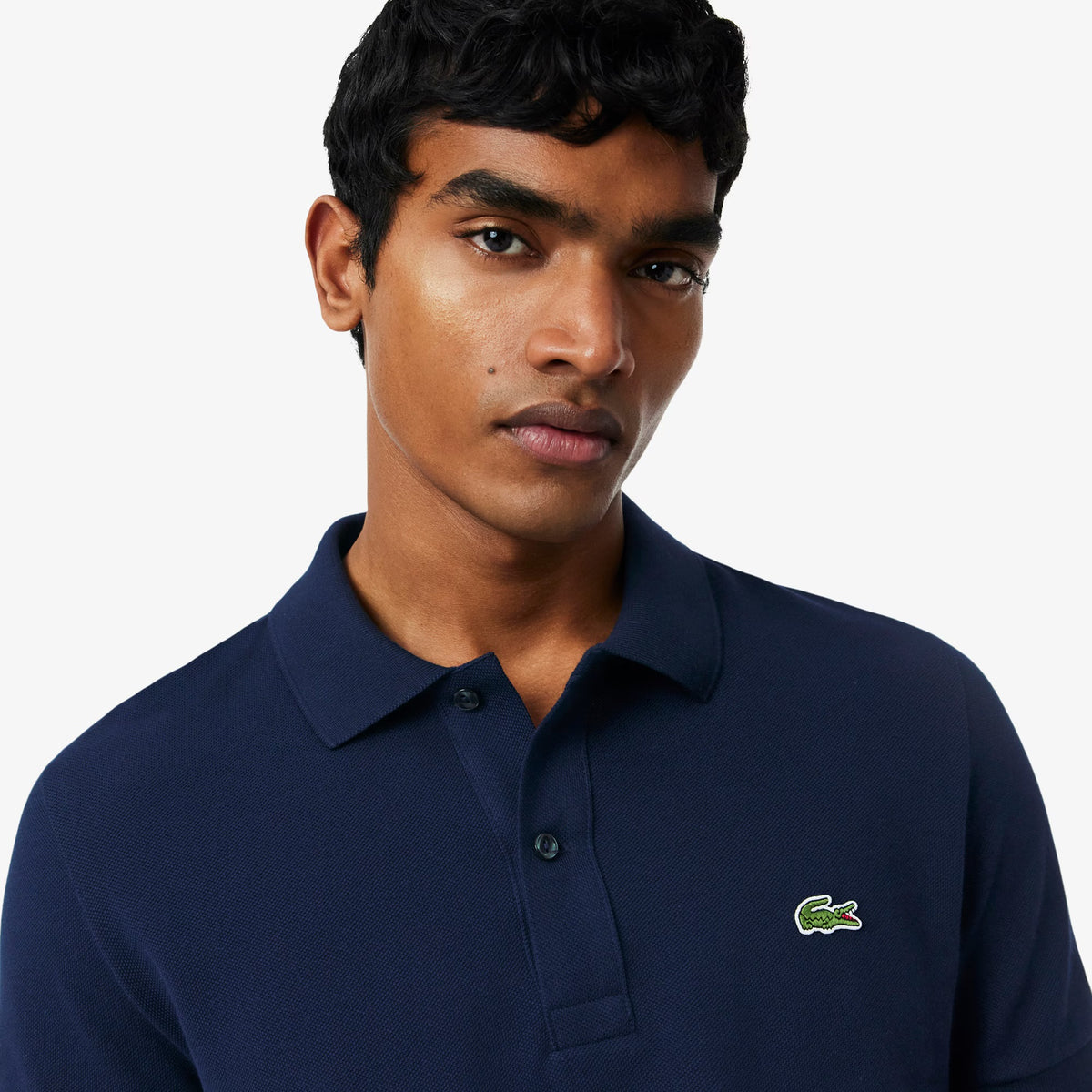 LACOSTE Polo Classic Fit In Piqué L.12.12 Blu