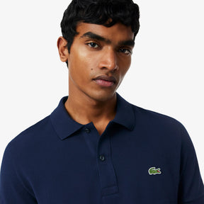 LACOSTE Polo Classic Fit In Piqué L.12.12 Blu