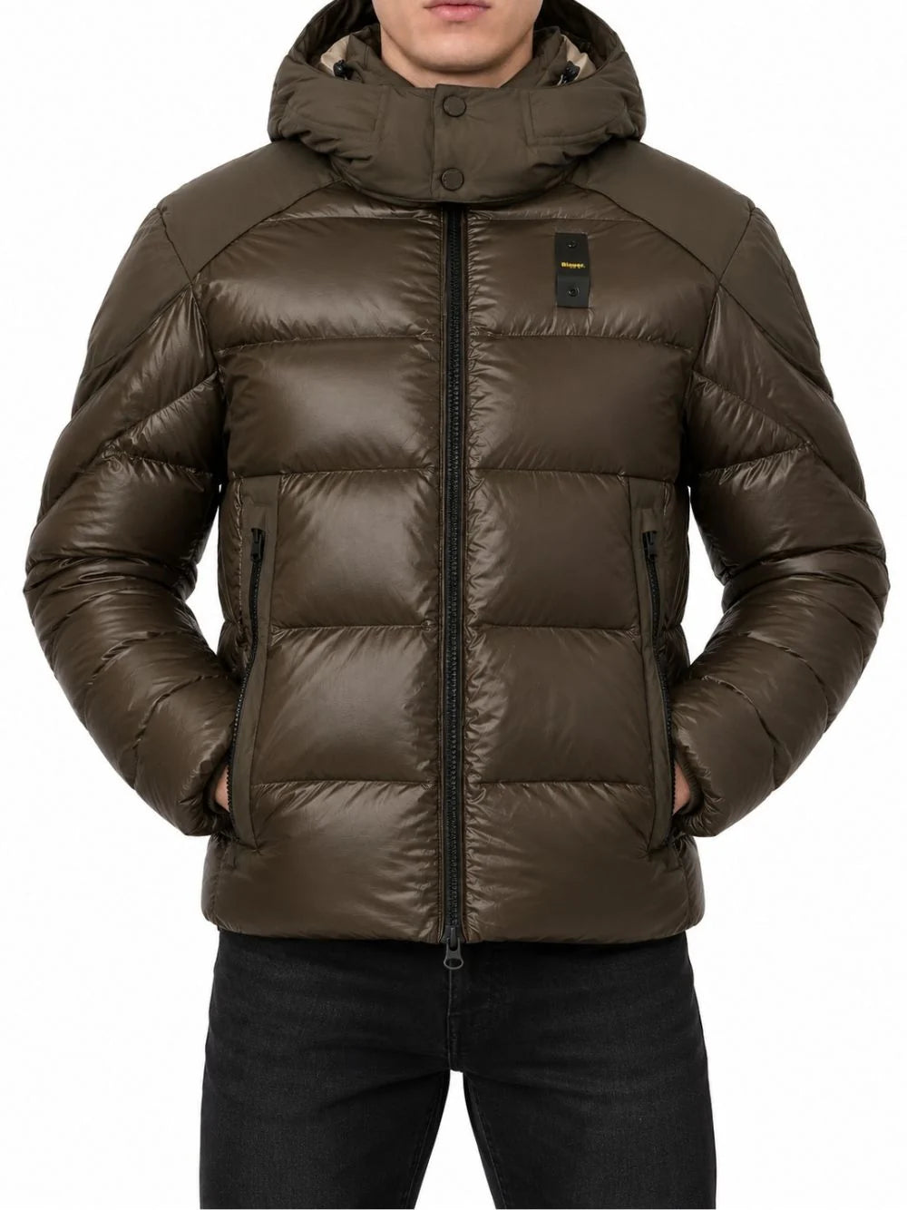 BLAUER Giubbotto Kiernan Con Cappuccio Marrone