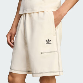 Adidas Originals Completino Uomo Beige Cuciture a Contrasto